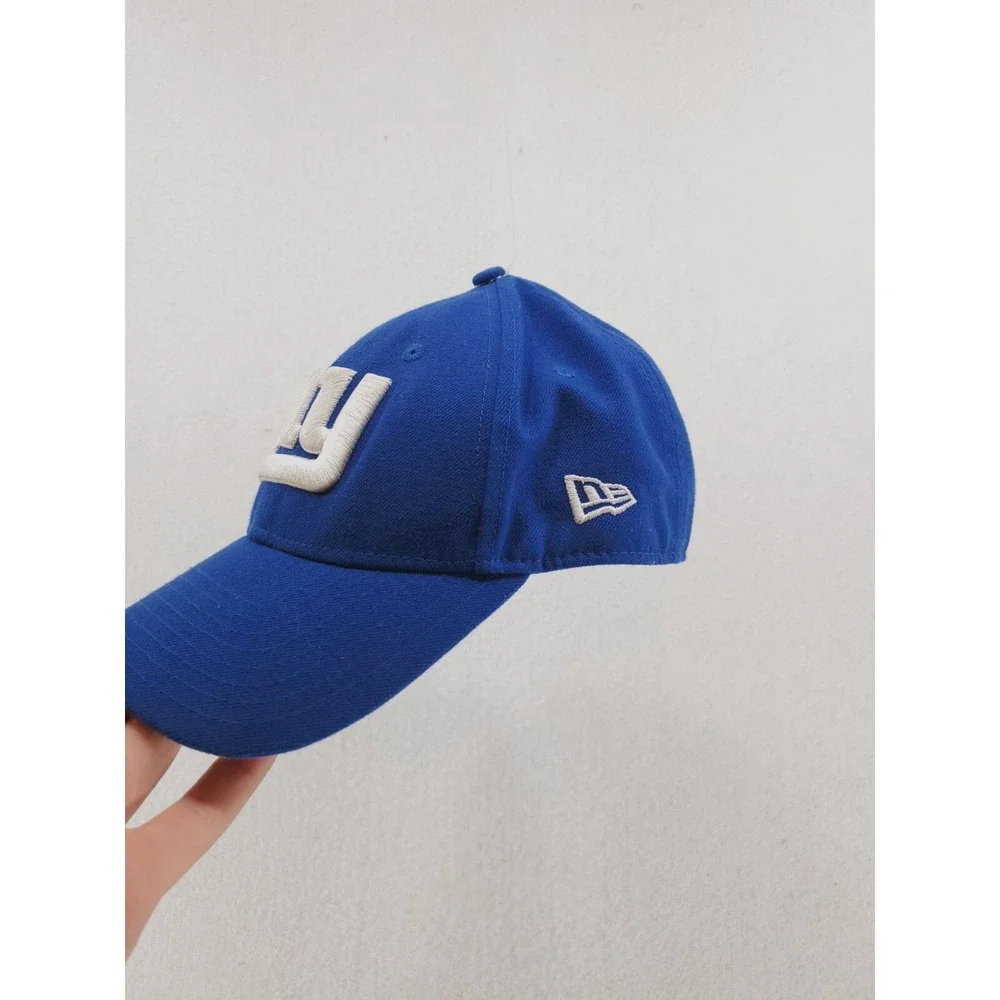 New York Giants Hat Cap Mens Blue New Era 9 Forty Strap Back Adjustable Football